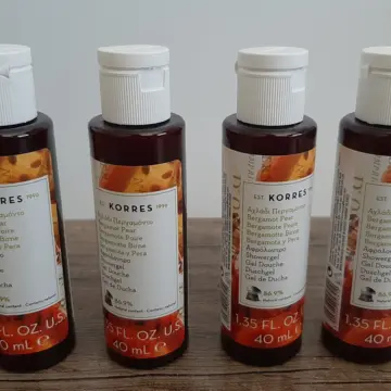 Gels douche bergamote poire, Korres