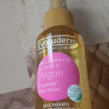 Huile beauté, Evoluderm