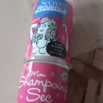 Shampooing sec, Secrets de Provence