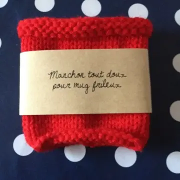 Manchon rouge pour mug, My Little Box