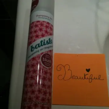 shampoing sec, Batiste
