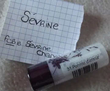 Rouge a lèvre, Yves Rocher