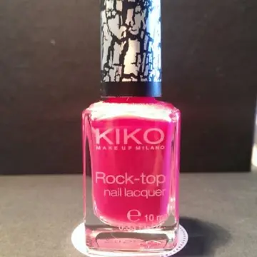 Rock top nail lacquer craquelé, KIKO