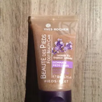 Gommage pour les pieds, Yves Rocher
