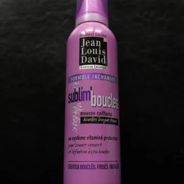 Mousse coiffante Sublim' Boucles, Jean Louis David