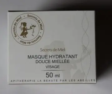 masque hydratant, Secrets de Miel