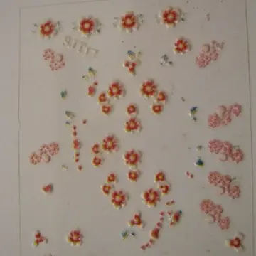 plaque stickers 3D, Nail Accessory