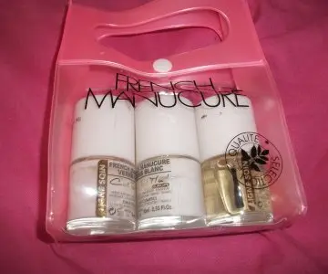 French Manucure Lot de Trois, Miss Europe