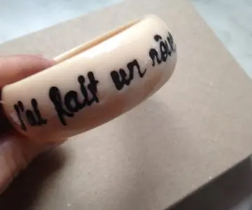 Bracelet, Inconnue
