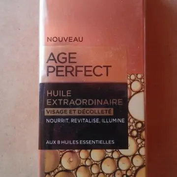AGE PERFECT,HUILE EXTRAORDINAIRE VISAGE ET DECOLLE, L'Oréal