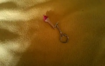 Porte clés glace, Fimo
