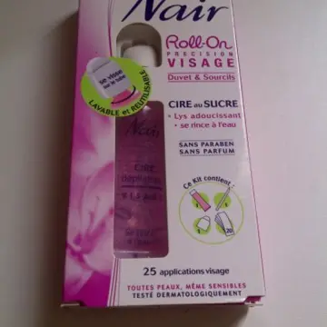 Roll on précision visage duvet et sourcil, Nair
