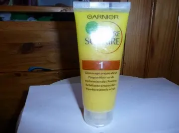 gommage preparateur, Garnier