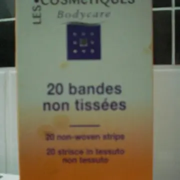20 bandes non tissées pour l'épilation, Les Cosmétiques Design Paris