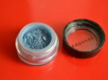 Poudre à paupières bleue irisé, Sephora