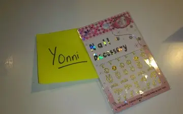 Stickers Nail Art, Inconnue