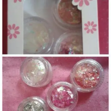 pailette nail art, Inconnue