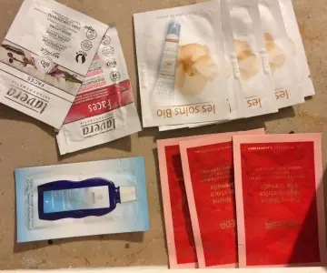 lot échantillons bio, Les soins bio