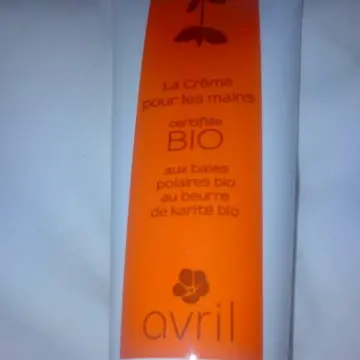 Crème pour les mains, Avril
