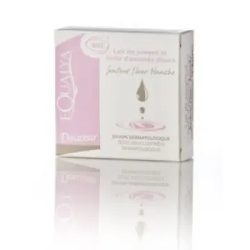 Savon Dermatologique   Senteur "Fleur Blanche", Equalya Cosmetics