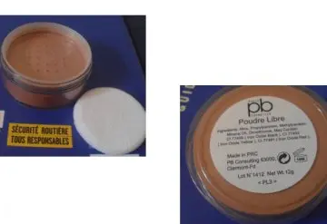 Poudre libre, PB Cosmetics