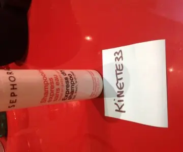 Shampooing express sans eau, Sephora