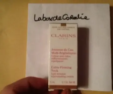 Crème anti rides pour le cou, Clarin's