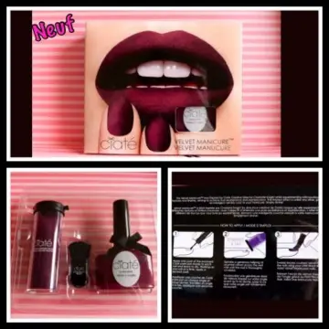 Kit manucure VELOUR prune, Ciaté
