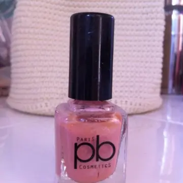 Vernis rose nude pailleté, PB Cosmetics