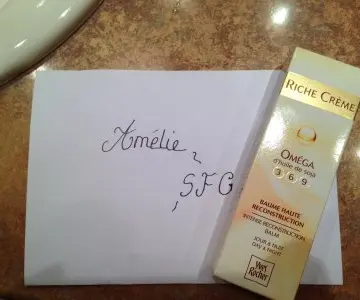Riche crème, Yves Rocher