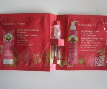 échantillon fleur de figuier, Roger&Gallet