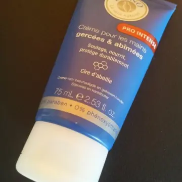 Crème mains très sèches, gercées et abîmées, Laino