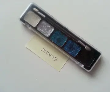 Palette ombres à paupières crème pailletée, Claire's