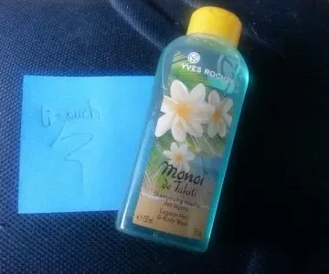 shampooing douche tahiti monoi, Yves Rocher