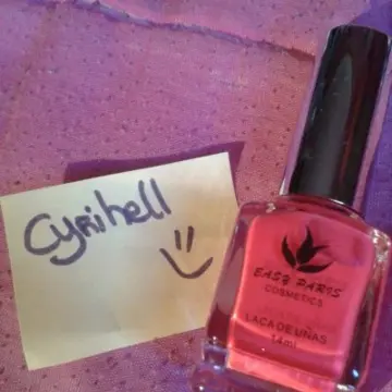 vernis rose, Inconnue
