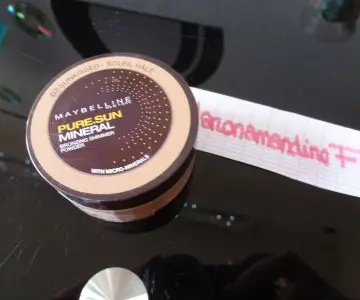 Pure sun mineral, Maybelline