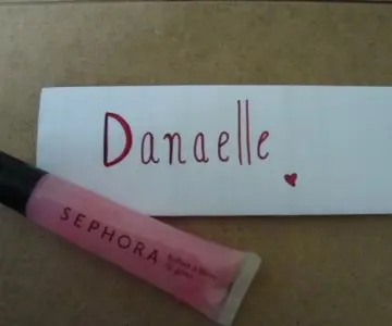 Gloss brillant rose pâle, Sephora