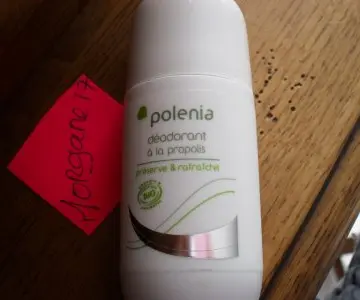 deodorant a la propolis, Polenia