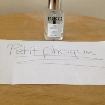 Top coat gel look, KIKO