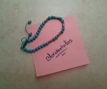 bracelet mexicain, Inconnue