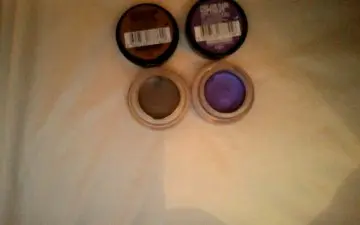 color tatoo endless purple et permanent taupe, Gemey Maybelline