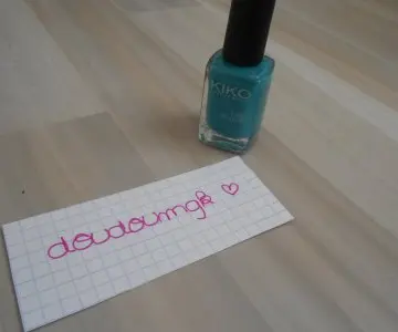 Vernis Vert d'eau, KIKO