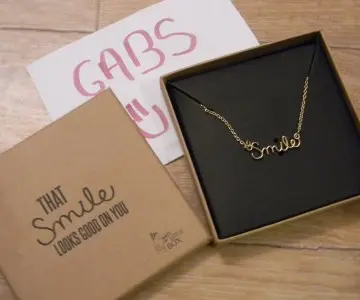 Collier "Smile", My Little Box