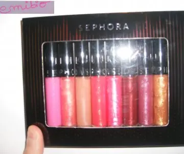 lot gloss sephora collection noel, Sephora