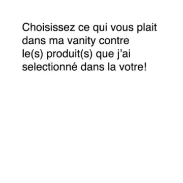 Au choix, Inconnue
