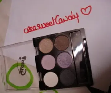 Palette 6 fards, Gloss