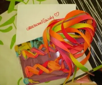 Deux paires de lacets fluo, Inconnue