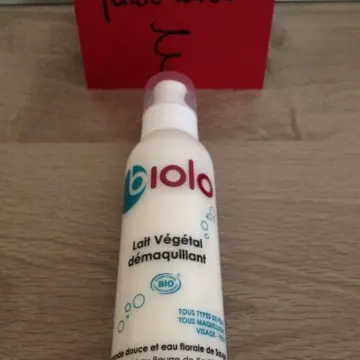 Lait Végétal Démaquillant, Biolo