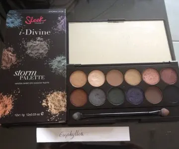 Palette i Divine Storm, Sleek MakeUP