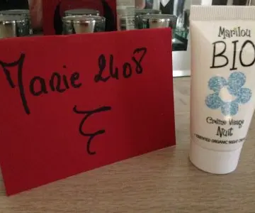 Crème de nuit, Marilou Bio
